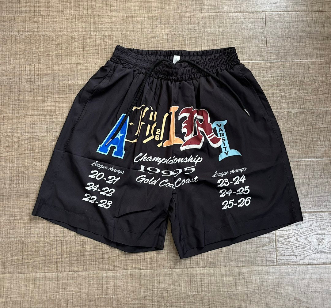AMIRI VARSITY PATCH CAMP SHIRT SETS