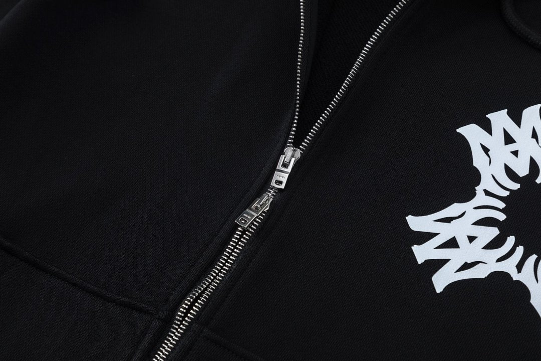 AMIRI Logo Print Hooded Jacket