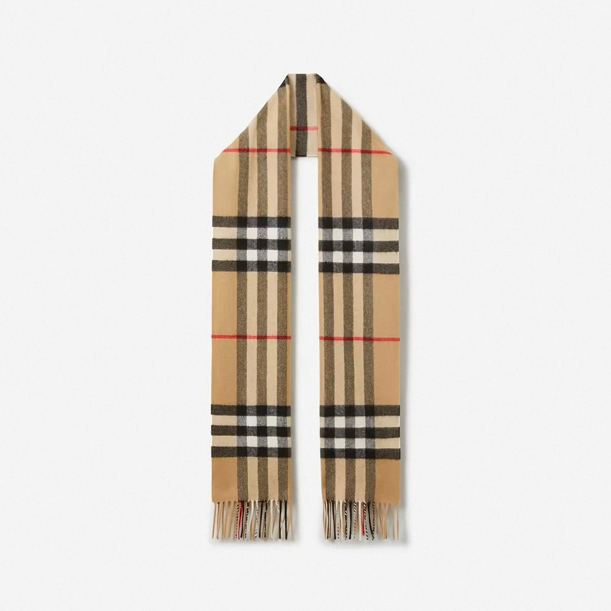burberry Classic Plaid Cashmere Scarf – Available in Multiple Colors