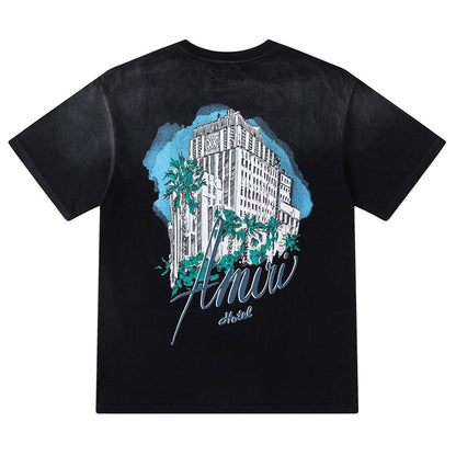 AMIRI hotel-print T-shirt