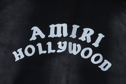 AMIRI Hollywood Zip Hoodie Black