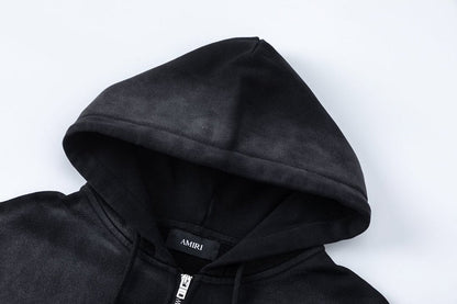 AMIRI Hollywood Zip Hoodie Black