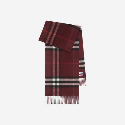 burberry Classic Plaid Cashmere Scarf – Available in Multiple Colors
