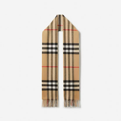 burberry Classic Plaid Cashmere Scarf – Available in Multiple Colors