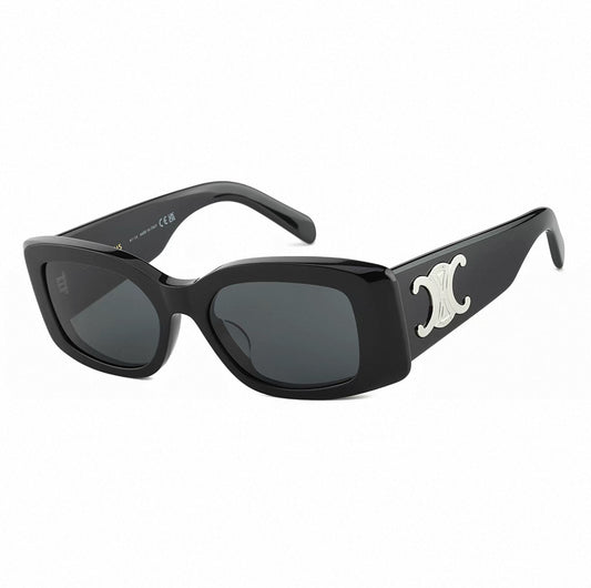 Celine Women's Acetate Retro Sunglasses (CL40282U) with Silver Logo